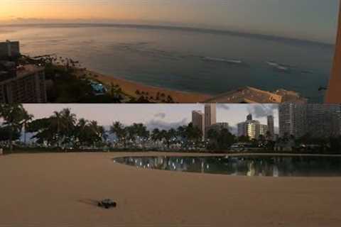 Brought my upgraded 3s granite to my staycation at Hilton resort hotel!Waikiki🌴 beach run part 1