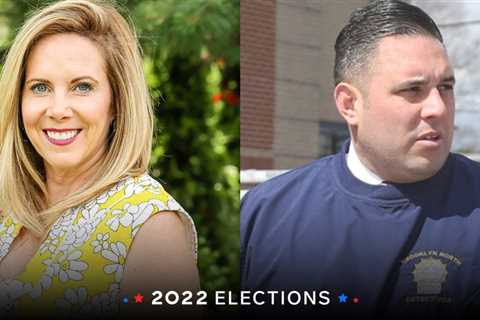 Democrat Laura Gillen faces off against Republican Anthony D'Esposito in New York's 4th Congressional District election