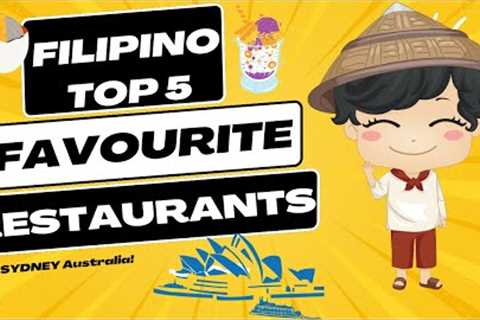 Our Top Picks for Filipino Restaurants in Sydney. All Must try!