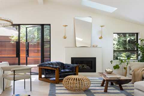 A Refined Wine Country Renovation Feels Like It’s Floating in the Redwoods