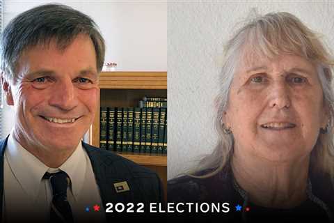 Republican Gov. Mark Gordon faces off against Democrat Theresa Livingston in Wyoming's gubernatorial election