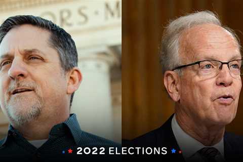 Republican Sen. Jerry Moran faces off against Democrat Mark Holland in Kansas' US Senate election