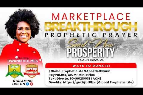 Prophetic Prayer re Business &amp; Career Trends