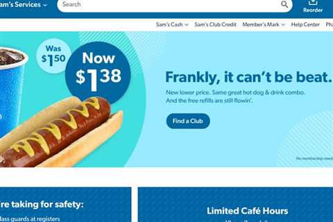 Sam's Club just lowered the price on its hot dog and soda combo and undercut Costco