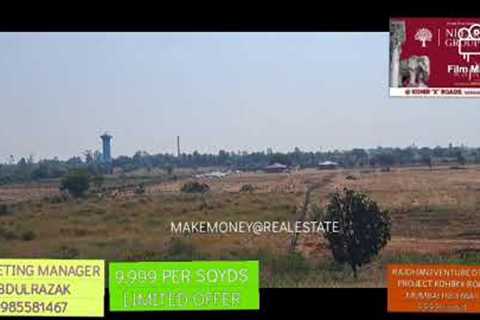 #REELS RAJDHANI DTCP VENTURE MUMBAI HIGHWAY FACING AT KOHIR X'ROAD ONLY 9,999rs PER SQYDS:9985581467