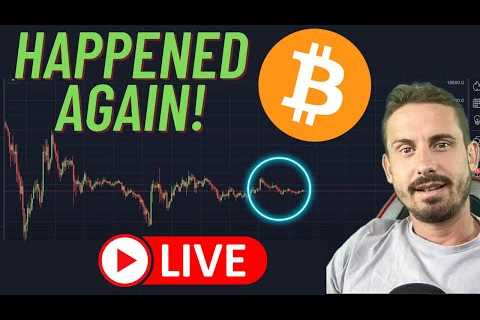 ⚠️BIG MOVE COMING FOR BITCOIN! (Live Analysis)
