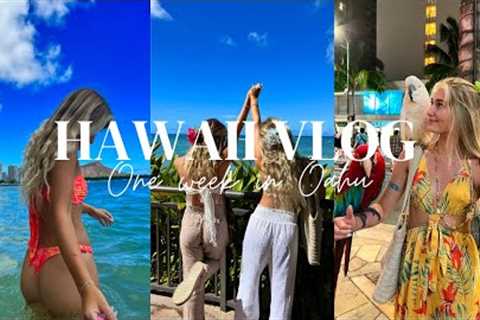 One Week in Oahu | Hawaii 2022 Vlog 🌺