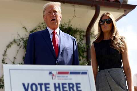 Trump says 'I'd like to apologize to Melania' on behalf of news outlets that reported he blamed her for his failed endorsement of Dr. Oz