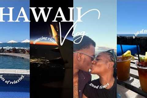 TRAVEL VLOG | I WENT TO HAWAII WITH MY BF &amp; THIS IS WHAT HAPPENED! GOOD EATS + SUNSET PICNIC &amp; MORE