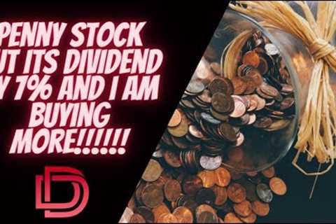 Penny Stock and Cheap Dividend Stock I am Buying now for High-Yield Dividend Income &amp; Passive Income