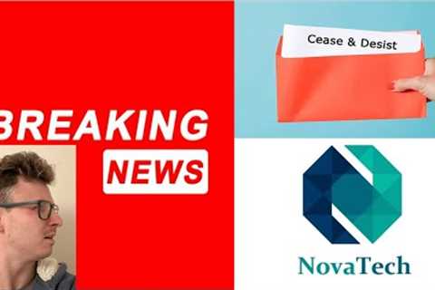 NEW UPDATE Novatech Fx California desist and refrain order- cease and desist.