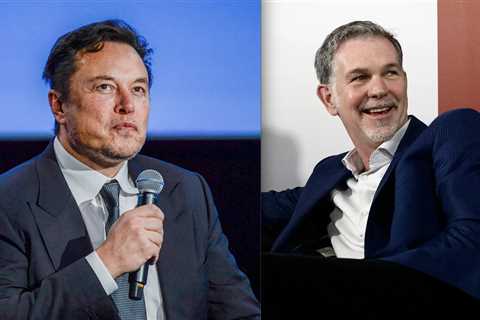 Netflix co-CEO calls Elon Musk the 'bravest, most creative person on the planet,' says people should 'give the guy a break'