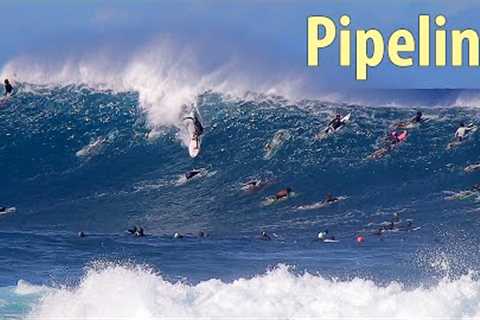 Surfing Pipeline - IT'S CRAZY!!! - December 02, 2022