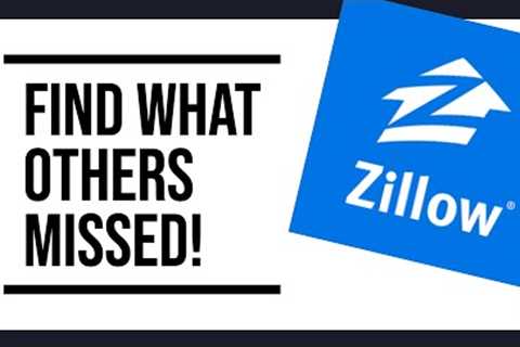 How to find Real Estate Investments on Zillow | Without using the MLS
