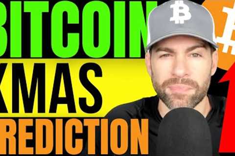 CHRISTMAS BITCOIN RALLY IMMINENT, SAYS ANALYST WHO ACCURATELY PREDICTED MAY 2021 CRYPTO CRASH!!