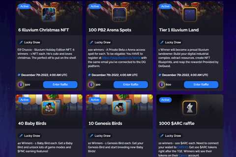 Illuvium Christmas on DeQuest