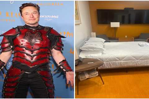 Take a look at the office space that Elon Musk turned into bedrooms at Twitter's headquarters