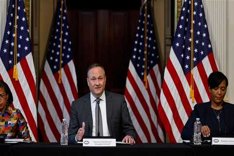 Doug Emhoff says there's an 'epidemic of hate' in the US at White House antisemitism roundtable