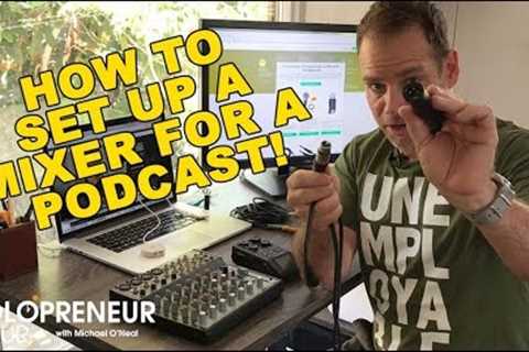 2020: How To Set Up A Mixer for A Podcast | Mix Minus Mixer Setup
