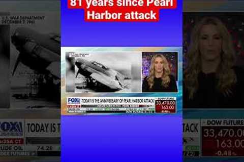 Maria Bartiromo honors US vets on anniversary of Pearl Harbor attack #shorts