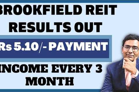 Brookfield REIT YIELD | Brookfield REIT payment date