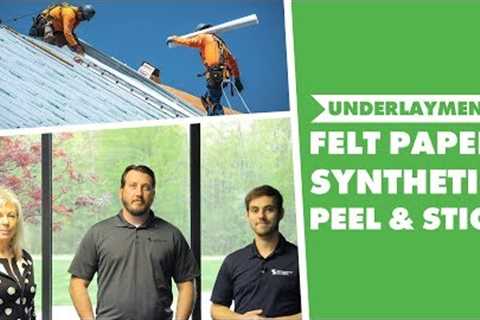 Metal Roofing Underlayment: Felt Paper, Synthetic, Peel &amp; Stick