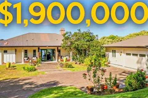PERFECTLY PRICED Hawaiian Country Home on 2 acres $1,900,000 Hawaii Real Estate