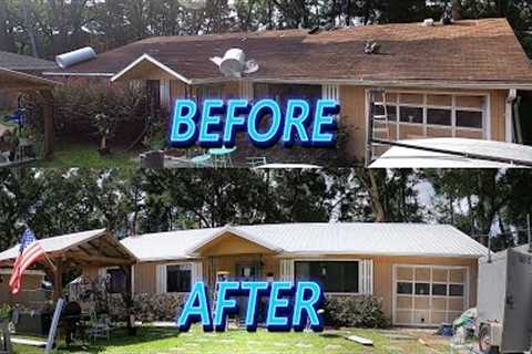 Metal Roof Install Over Shingles