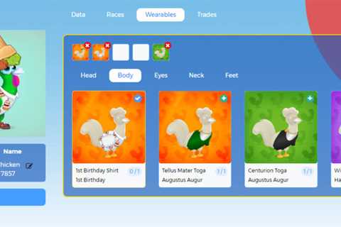 Chicken Derby Implements Wearables