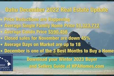 Hawaii Property Advisors December Real Estate Update