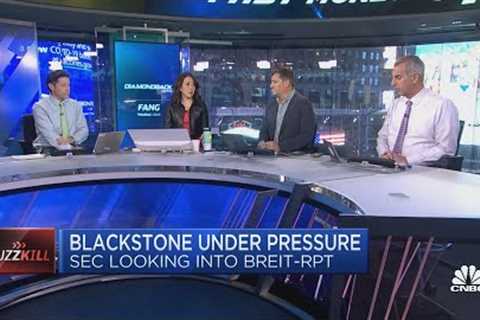 Blackstone drops as the SEC looks into real estate fund redemptions