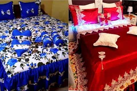 Luxury Designer Fancy Bedsheets Blankit Pillow Cushion Design Ideas