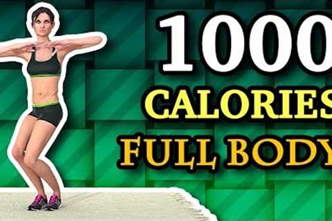 1000 Calorie Workout Cardio: Full Body Weight Loss And Toning