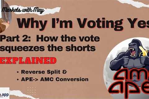 AMC Part 2: Voting on the Reverse Splitt &amp; The Short Squeeze Explained.