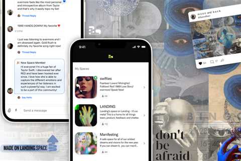 Check out Landing, a 'Pinterest for Gen Z', where users make vision boards on everything from their dream wedding with Harry Styles to the first day of school