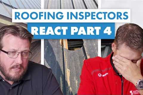 Roofing Inspectors React: Good &amp; Bad Metal Roof Installations Part 4