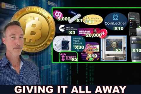 I’M GIVING AWAY ALL THESE CRYPTO PRODUCTS. WATCH BEFORE JAN. 2ND!