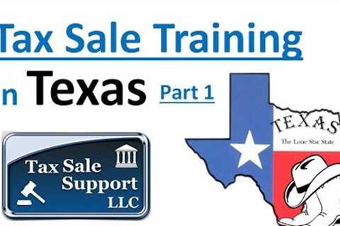 Texas Tax Sale Investing Tutorial (Part 1) Tax Deeds!