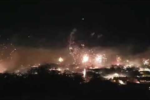Maui (Central) 2022 to 2023 New Years Fireworks
