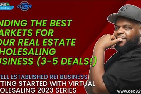 TIPS on finding the best OFFMARKET DEALS for REAL ESTATE WHOLESALING BUSINESS in 2023