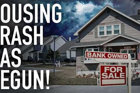 Housing Crash Begins As US Housing Market Enters 2023 In A Massive Bubble