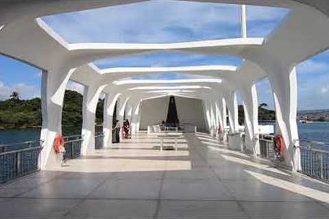 USS Arizona Memorial, Pearl Harbor, Hawaii, A Visit During Travel Lockdown