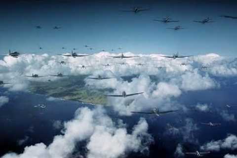 Japanese attack on the U.S. Navy base at Pearl Harbor