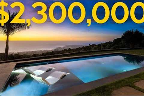 DRAMATIC VIEWS from a MODERN MASTERPIECE all on 1.18 acres in Hawaii