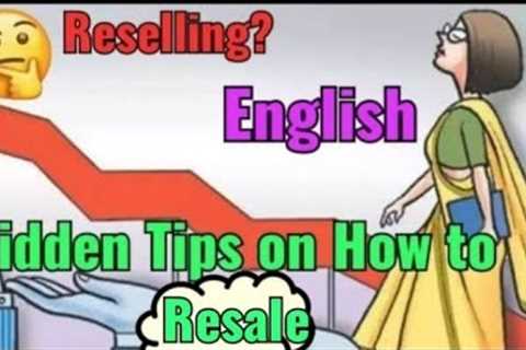 How to start Reselling⁉️💢🔥 business ideas💡| English | grow | reselling |business without investment