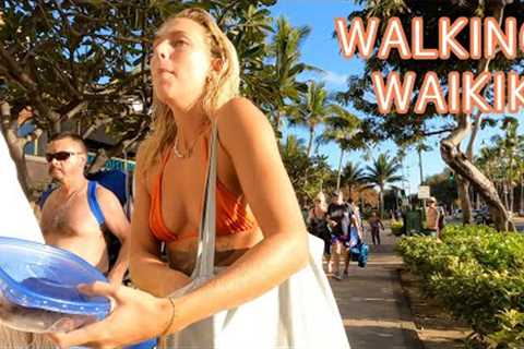 WALKING WAIKIKI | Royal Hawaiian Hotel | Dukes Market Place [HAWAII PEOPLE]