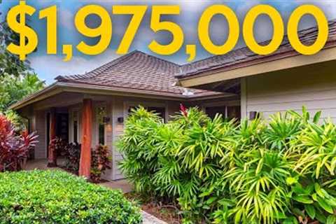 RESORT LUXURY Living in Hawaii Solar PV Attached Garage $1,975,000