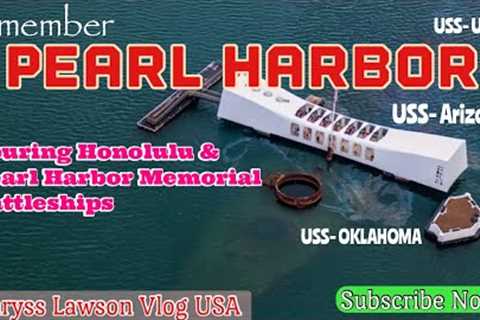 The Pearl Harbor Tour | A glympse of Honolulu | Hawaii Travels | Khryss Lawson Vlog USA