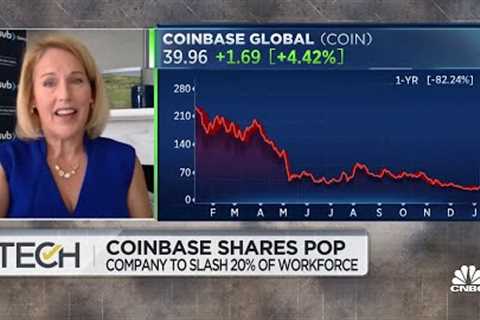 SVB MoffettNathanson's Lisa Ellis on Coinbase: We assume the crypto market begins to recover in 2024
