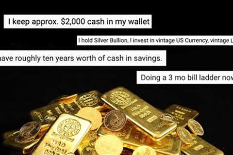 Reacting to YOUR Ideas for Holding Cash